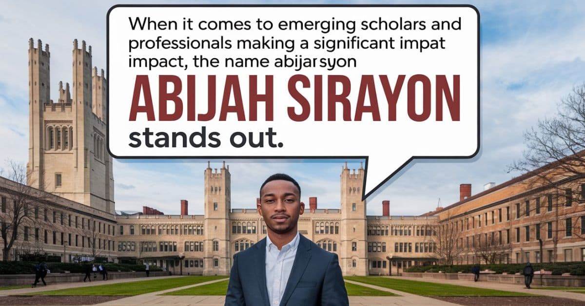 Abijah Sirayon Harvard LinkedIn