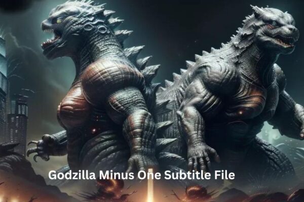 Godzilla Minus One Subtitle File