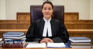 Judge Mina Wharepouri